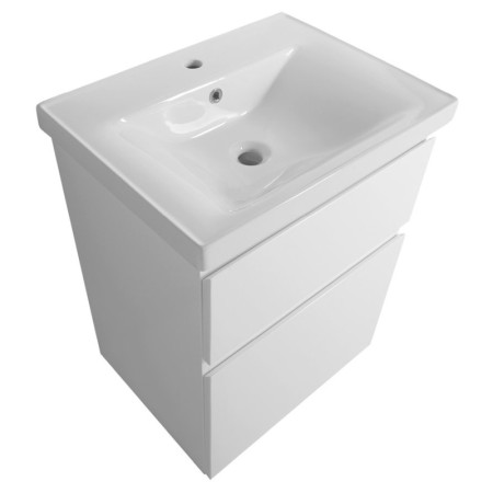 Aqualine ALTAIR szafka umywalkowa 57x72.5x45cm cm biała AI260