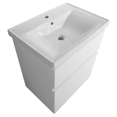 Aqualine ALTAIR szafka umywalkowa 61.5x72.5x45cm biała AI265