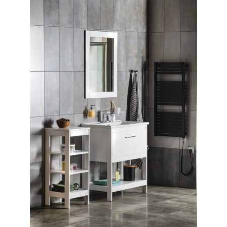 Aqualine ETIDE szafka umywalkowa 71.5x85x44 cm biały mat ET725