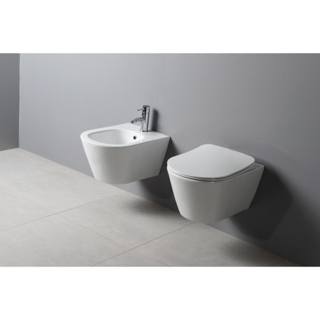 Sapho AVVA bidet wiszący 35.5x53 cm biala 100324