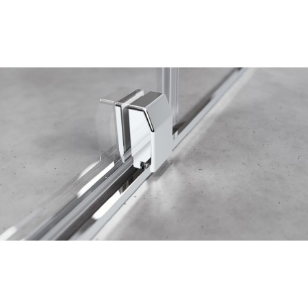 Polysan ROLLS LINE prostokątna kabina prysznicowa 1100x800 mm wariant L/R szkło czyste RL1115RL3215