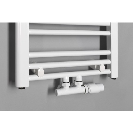 Bruckner ALBRECHT grzejnik 400x930 mm podłączenie środkowe biały 600.111.4
