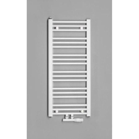 Bruckner ALBRECHT grzejnik 400x930 mm podłączenie środkowe biały 600.111.4