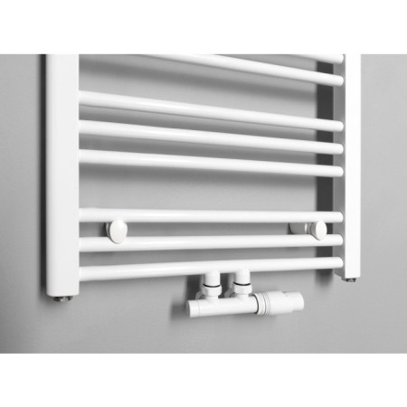 Bruckner ALBRECHT grzejnik 400x1570 mm podłączenie środkowe biały 600.113.4