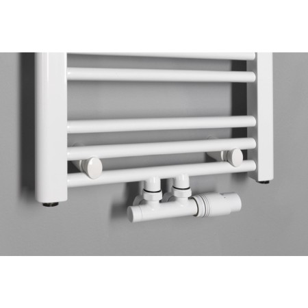 Bruckner ALBRECHT grzejnik 400x1570 mm podłączenie środkowe biały 600.113.4
