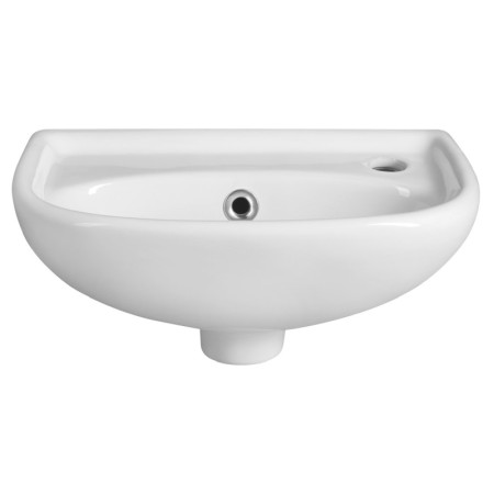 Aqualine Umywalka ceramiczna 40x25cm biała 4000