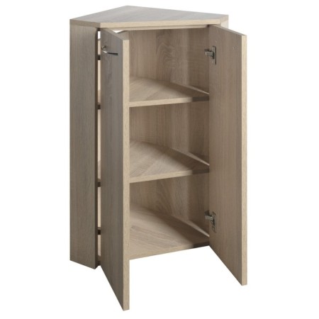 Aqualine ZOJA/KERAMIA FRESH szafka narożna 35x76x35cm dąb platin 50323