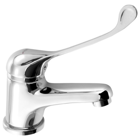 Bruckner HOFFER bateria umywalkowa bez odpływu dźwignia medyczna chrom 424.044.1