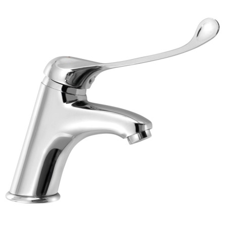 Aqualine KASIOPEA bateria umywalkowa bez odpływu dźwignia medyczna chrom 1107-44