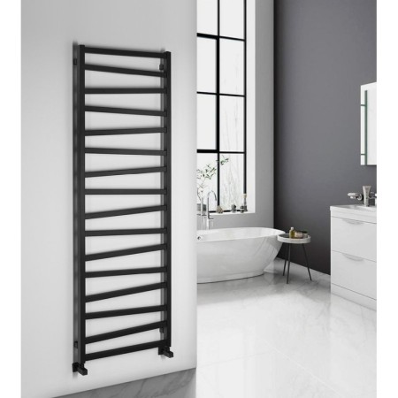 Sapho ZIG grzejnik 600x1810 mm czarny mat ZG619B