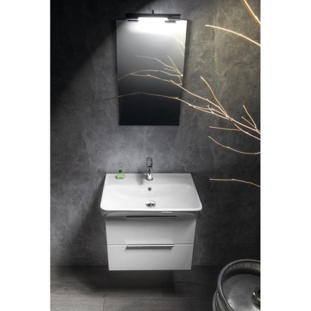 Bruckner NEON szafka z umywalką ceramiczną 60x41.5 cm biała 501.113.0