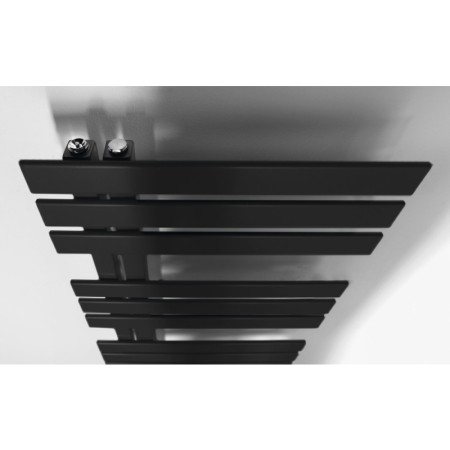 Sapho SILVANA grzejnik łazienkowy 500x1236 mm czarny mat IR154B