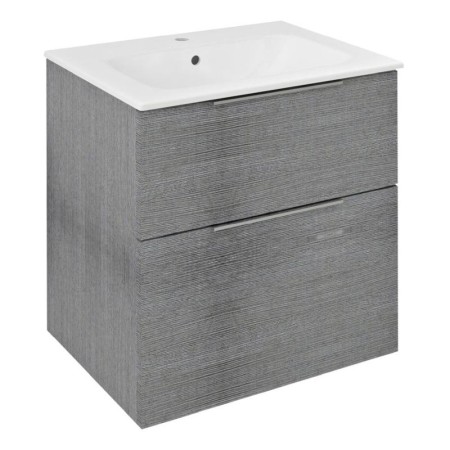 Sapho CIRASA szafka pod umywalkę 592x64x46cm dąb srebrny CR601-1111