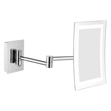 Sapho Lusterko kosmetyczne z oświetleniem LED kwadratowe chrom MW834