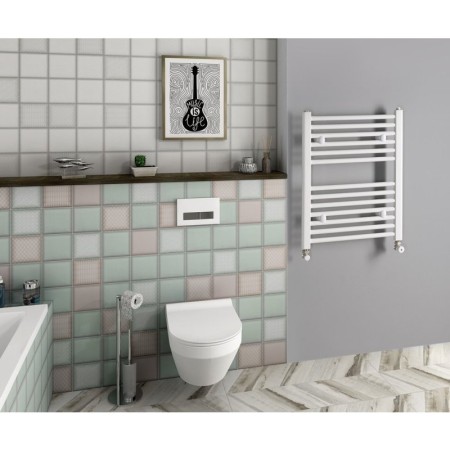 Aqualine DIRECT grzejnik łazienkowy 500x640 mm biały ILR65T