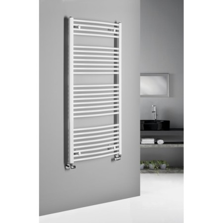 Aqualine ORBIT grzejnik z podłączeniem bocznym 600x1320 mm biały ILO36T