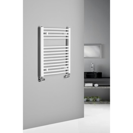 Aqualine ORBIT grzejnik z podłączeniem bocznym 500x640 mm biały ILO65T