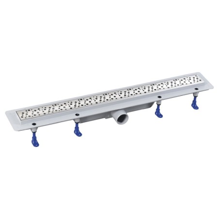 Aqualine MARMI odpływ liniowy z rusztem ze stali nierdzewnej L-810 DN50 1702-80