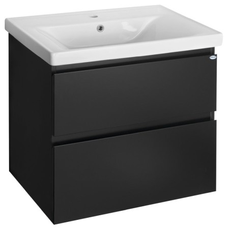 Aqualine ALTAIR szafka umywalkowa 67x60x45cm czarny mat AI670