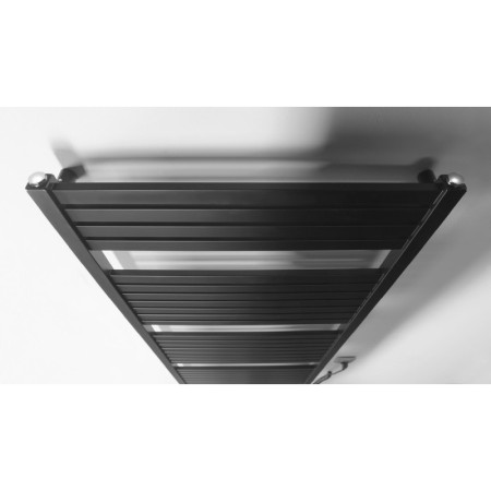 Aqualine TONDI-E grzejnik elektryczny 450x1690 mm 600 W czarny mat DE446T