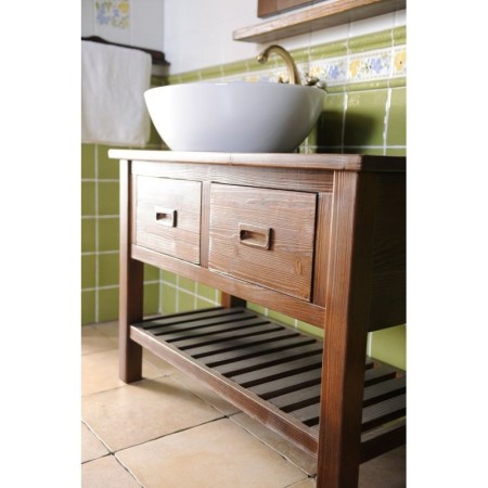 Sapho BRAND szafka pod umywalkę 100x73x50cm świerk bejcowany BA101S