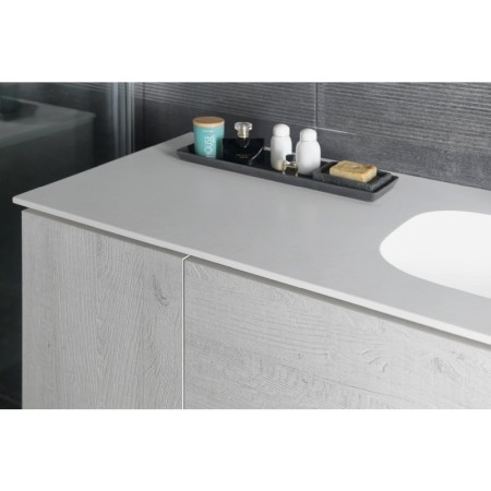 Sapho TREOS umywalka podwójna 151.6x513 cm Rockstone biały mat TS152-0101