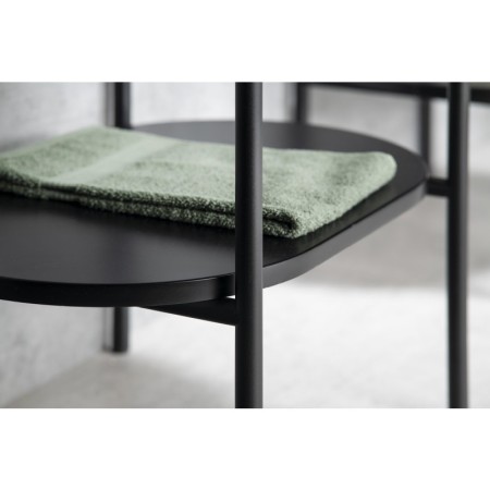 Sapho PUNO konsola pod umywalkę 550x795x396mm czarny SKA590-2