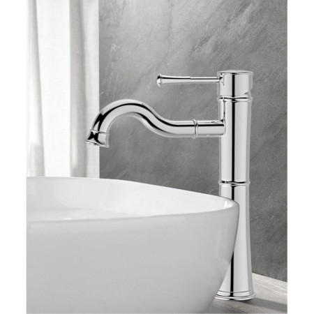 Sapho ATENA bateria umywalkowa wysoka chrom ZB006