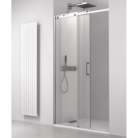 Polysan THRON LINE SQUARE drzwi prysznicowe 1600 mm rolki kanciaste szkło czyste TL5016-5002