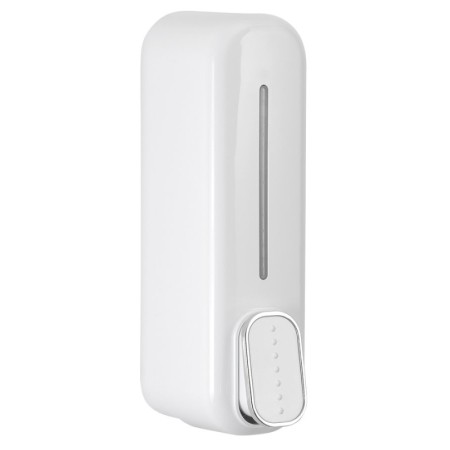 Aqualine Dozownik płynnego mydła wiszący 350ml biały 4590