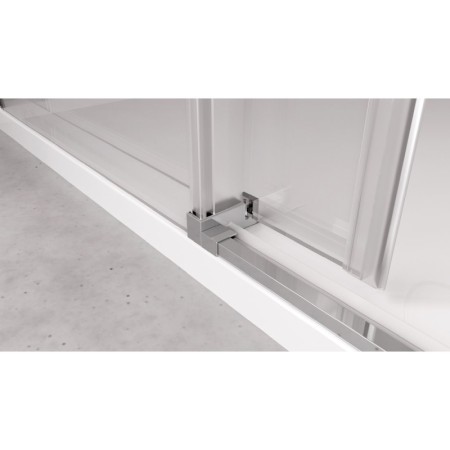 Polysan THRON LINE SQUARE kabina prysznicowa prostokątna 1100x800mm rolki kanciaste wejście z rogu TL2180-5002