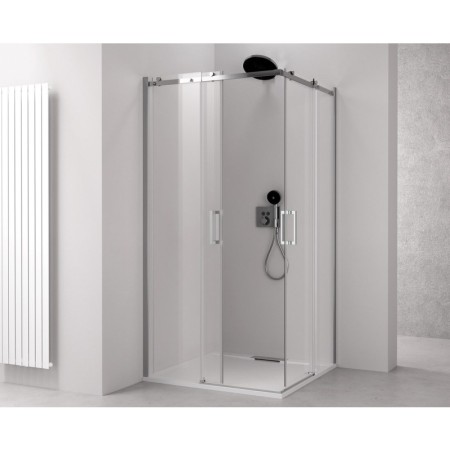 Polysan THRON LINE ROUND kabina prysznicowa 1200x800mm wejście z rogu TL2280-5005