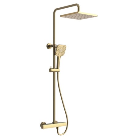 Sapho DAKAR zestaw prysznicowy z baterią termostatyczną złoto mat SZ139GB