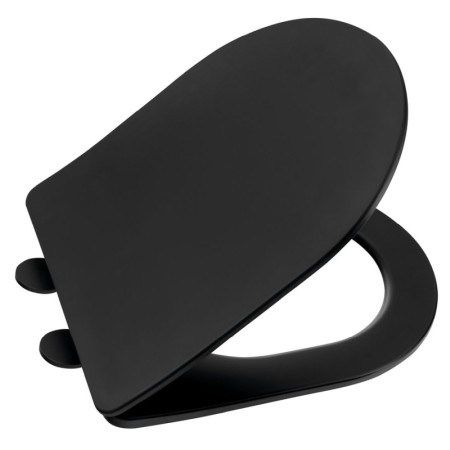 Sapho PACO deska sedesowa SLIM Soft Close czarny mat PCS1012B