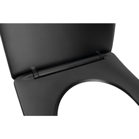 Sapho PACO deska sedesowa SLIM Soft Close czarny mat PCS1012B