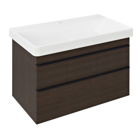Sapho SITIA szafka umywalkowa 75.6x50x442cm 2 szuflady sosna rustykalna SI080-1616