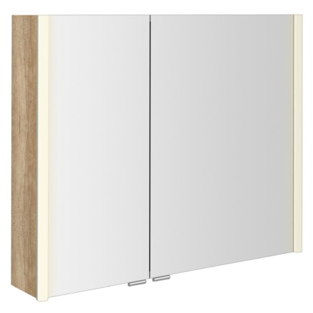 Sapho ALIX szafka z lustrem oświetlenie LED 86x70x17.5cm dąb Alabama AX186-0022