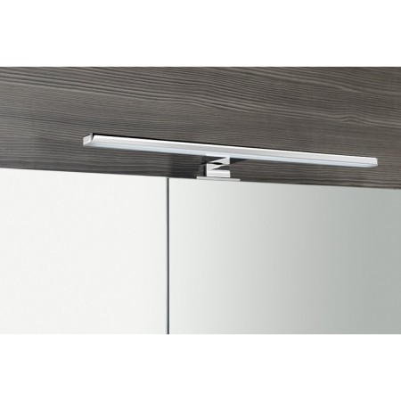 Sapho MIRRÓ szafka z lustrem oświetlenie LED 3 drzwiczki 120x70x16cm dąb Alabama MC080-0022