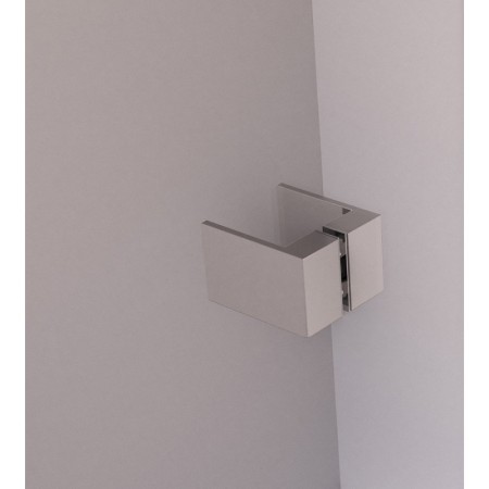 Polysan FORTIS EDGE drzwi prysznicowe bez profilu 900mm szkło czyste lewe FL1290L