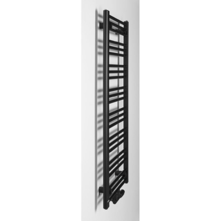 Bruckner ALBRECHT grzejnik 500x1250 mm podłączenie środkowe czarny mat 600.114.6
