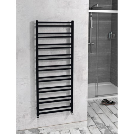 Sapho METRO DOS grzejnik łazienkowy 550x1430 mm czarny mat IR430TB