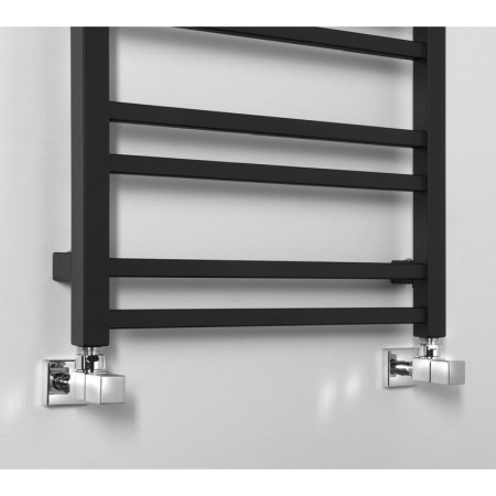 Sapho METRO DOS grzejnik łazienkowy 500x1100 mm czarny mat IR432TB