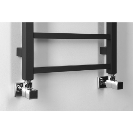 Sapho METRO LIGHT grzejnik łazienkowy 400x1140 mm czarny mat IR445TB