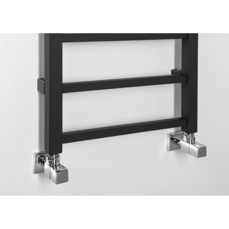 Sapho METRO LIGHT grzejnik łazienkowy 400x1500 mm czarny mat IR447TB