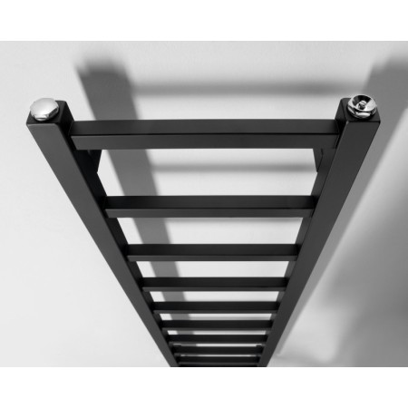 Sapho METRO LIGHT grzejnik łazienkowy 300x1140 mm czarny mat IR444TB