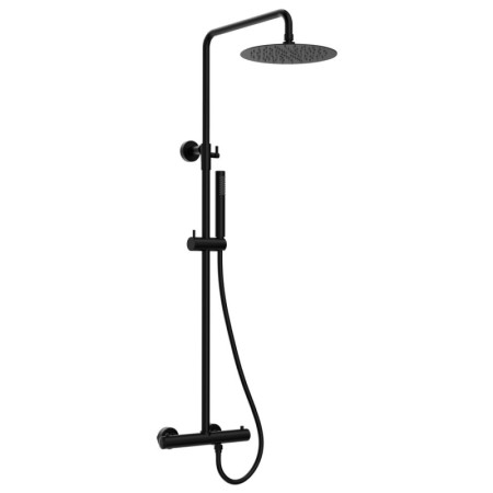 Sapho Zestaw prysznicowy z baterią termostatyczną czarny KU139B