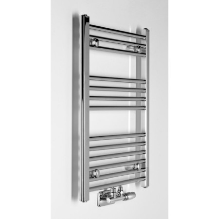 Aqualine ALYA grzejnik łazienkowy 500x803mm podłaczenie środkowe chrom LLS301