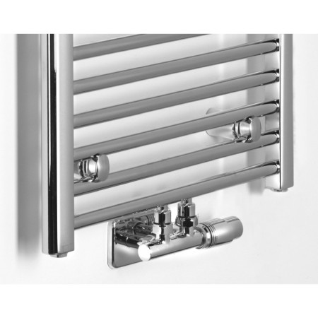 Aqualine ALYA grzejnik łazienkowy 500x1188mm podłączenie środkowe chrom LLS302