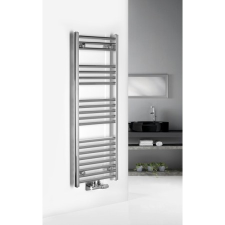 Aqualine ALYA grzejnik łazienkowy 500x1188mm podłączenie środkowe chrom LLS302