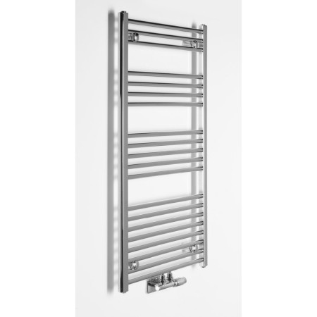 Aqualine ALYA grzejnik łazienkowy 600x1188mm podłączenie środkowe chrom LLS303